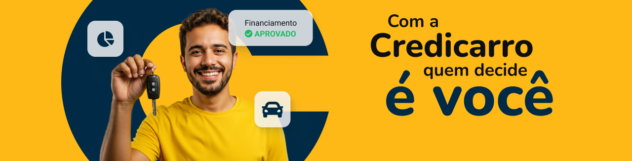 Banner de boas-vindas Credicarro